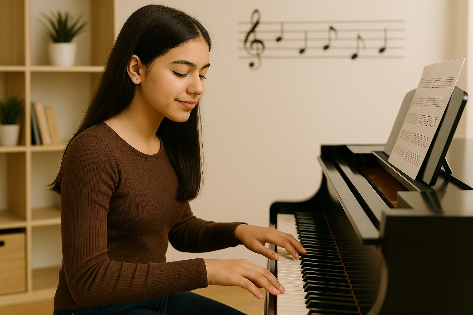 Aula de piano - Som e Tom